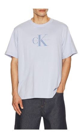 Calvin Klein Calvin Klein 20's Short Sleeve Hero Monologo Tee