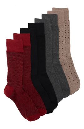 Calvin Klein Calvin Klein 4-Pack Assorted Holiday Dress Socks