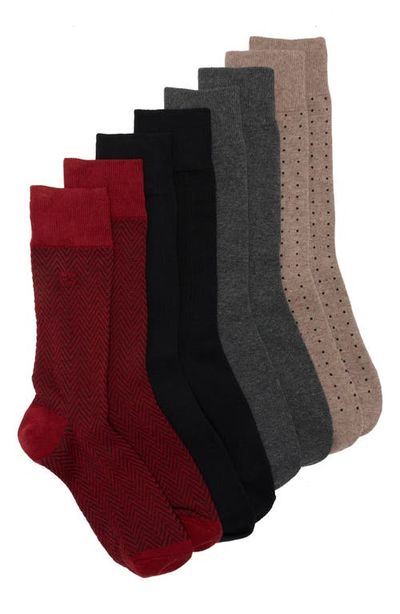 Calvin Klein Calvin Klein 4-Pack Assorted Holiday Dress Socks