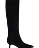 Calvin Klein Calvin Klein Akenzie Knee High Kitten Heel Suede Boot - 2