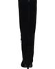 Calvin Klein Calvin Klein Akenzie Knee High Kitten Heel Suede Boot - 5