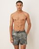 Calvin Klein Calvin Klein all over print drawstring swim shorts in multi-Black - 1
