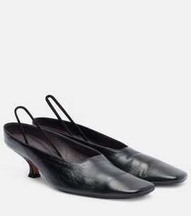 Calvin Klein Calvin Klein Anna leather slingback pumps