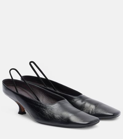 Calvin Klein Calvin Klein Anna leather slingback pumps
