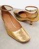 Calvin Klein Calvin Klein Anna metallic leather pumps - 5
