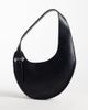 Calvin Klein Calvin Klein asymmetrical buckle shoulder bag in black - 1
