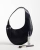 Calvin Klein Calvin Klein asymmetrical buckle shoulder bag in black - 2