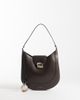 Calvin Klein Calvin Klein bucket bag with two tone hardware in chocolate brown - 2