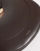 Calvin Klein Calvin Klein bucket bag with two tone hardware in chocolate brown - 3