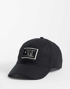 Calvin Klein Calvin Klein cap with bold center front logo in black