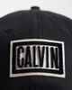 Calvin Klein Calvin Klein cap with bold center front logo in black - 2