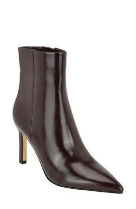 Calvin Klein Calvin Klein Chrysta Snake Embossed Faux Leather Bootie