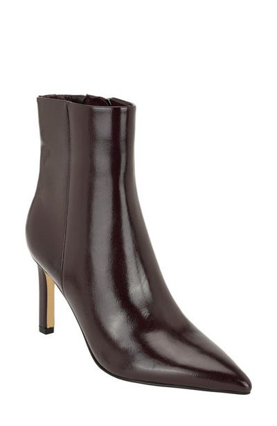 Calvin Klein Calvin Klein Chrysta Snake Embossed Faux Leather Bootie