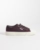 Calvin Klein Calvin Klein chunky canvas sneakers in chocolate brown - 1