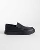 Calvin Klein Calvin Klein chunky leather loafers in black - 1