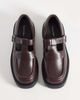 Calvin Klein Calvin Klein chunky leather loafers in dark brown - 1