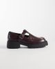 Calvin Klein Calvin Klein chunky leather loafers in dark brown - 2