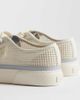 Calvin Klein Calvin Klein chunky low raffia sneakers in off-white - 2