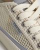 Calvin Klein Calvin Klein chunky low raffia sneakers in off-white - 4