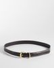 Calvin Klein Calvin Klein contrast belt 25mm in black - 1