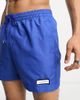 Calvin Klein Calvin Klein core solids medium drawstring swim shorts in mid azure blue - 2