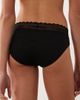 Calvin Klein Calvin Klein cotton lace bikini briefs in black - 3