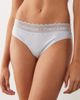 Calvin Klein Calvin Klein cotton lace bikini briefs in light blue - 1