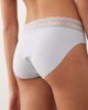 Calvin Klein Calvin Klein cotton lace bikini briefs in light blue - 3