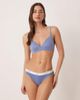 Calvin Klein Calvin Klein Cotton Stretch Rib bikini briefs in blue - 2