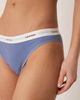 Calvin Klein Calvin Klein Cotton Stretch Rib bikini briefs in blue - 3