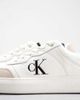 Calvin Klein Calvin Klein cupsole logo sneakers in white - 4