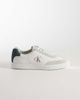 Calvin Klein Calvin Klein cupsole sneakers in white and gray - 1