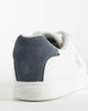 Calvin Klein Calvin Klein cupsole sneakers in white and gray - 4