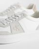 Calvin Klein Calvin Klein cupsole sneakers with embossed logo in white - 3