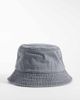 Calvin Klein Calvin Klein denim wash bucket hat in gray - 3