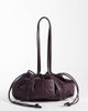 Calvin Klein Calvin Klein drawstring satchel bag in fudge brown - 1