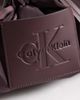 Calvin Klein Calvin Klein drawstring satchel bag in fudge brown - 3