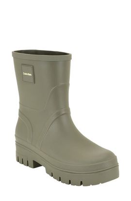 Calvin Klein Calvin Klein Driz Waterproof Lug Sole Rain Boot