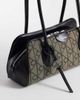 Calvin Klein Calvin Klein emblem pebble shoulder bag in black - 2