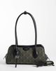 Calvin Klein Calvin Klein emblem pebble shoulder bag in black - 3
