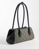 Calvin Klein Calvin Klein emblem pebble shoulder bag in black - 4