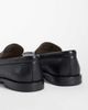 Calvin Klein Calvin Klein essential leather loafers with grain texture in black - 4