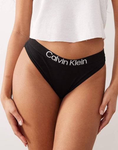 Calvin Klein Calvin Klein Extra Soft Cotton bikini briefs in black