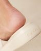 Calvin Klein Calvin Klein flatform slides in off white - 3