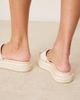 Calvin Klein Calvin Klein flatform slides in off white - 4