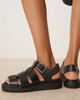 Calvin Klein Calvin Klein gladiator sandals in black - 4