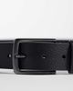 Calvin Klein Calvin Klein grain buckle belt 35mm in black - 2
