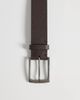 Calvin Klein Calvin Klein grain buckle belt 35mm in chocolate brown - 2
