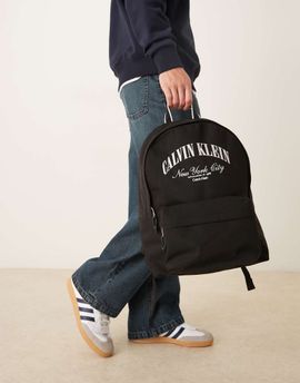 Calvin Klein Calvin Klein graphic backpack in black