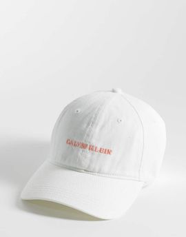Calvin Klein Calvin Klein graphic cap in white